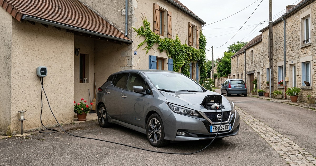Installation de borne de recharge à Fondettes