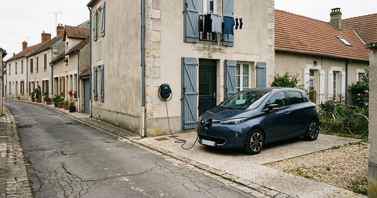 Installation de borne de recharge à La Membrolle-sur-Choisille