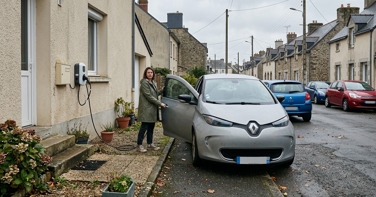 Installation de borne de recharge à Saint-Cyr-sur-Loire